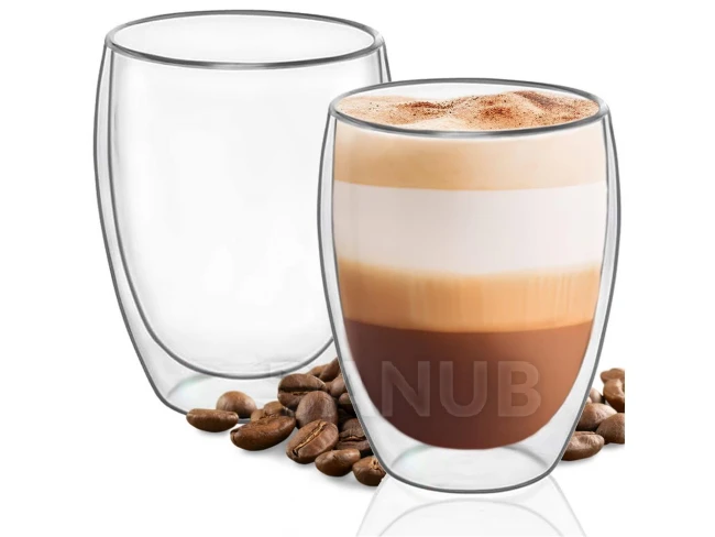 Termo pohár s dvojitým sklom - 350 ml - 1ks