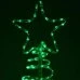 Led svetelný vianočný stromček vonkajší - 192 led - zelený