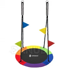 Hojdací kruh bocianie hniezdo - 110 cm - farebný