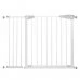 Bezpečnostná bariérová zabrána pre schody a dvere - biela - 76-113 cm