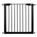 Bezpečnostná bariérová zábrana pre schody a dvere - čierna - 75-82 cm