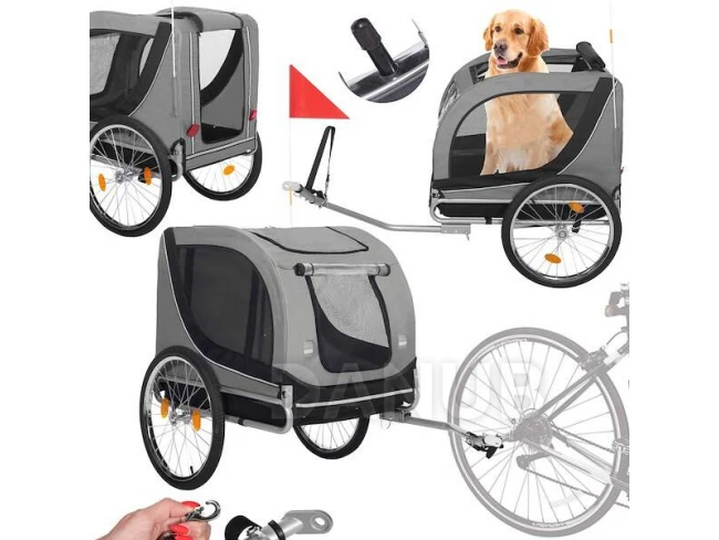 Cyklovozík za bicykel pre psa - 40 kg 