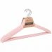 Drevené vešiaky na šaty - 3 ks - ružové