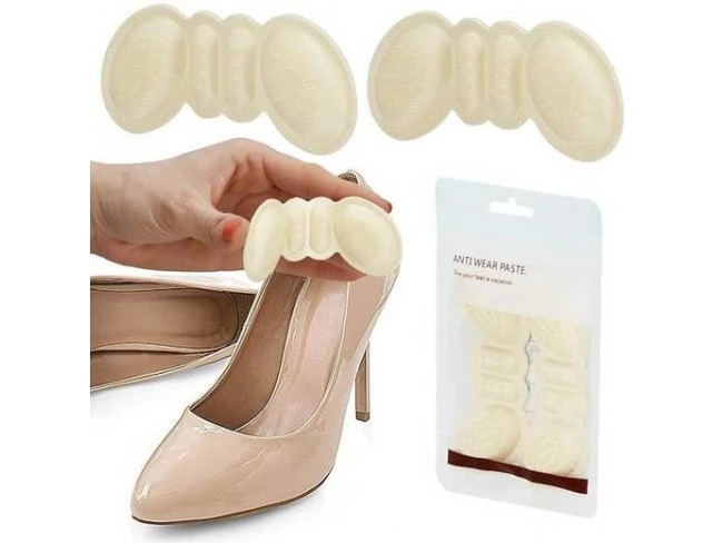 Lepiace penové vankúšiky do topánok - 2ks - béžové