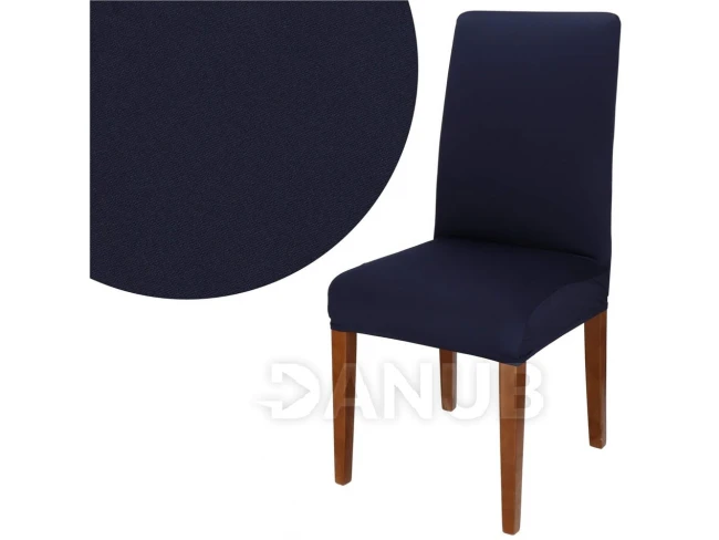 Návlek na stoličku univerzálny - námornícka modrá
