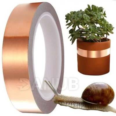 Páska proti slimákom - 10 m - medená