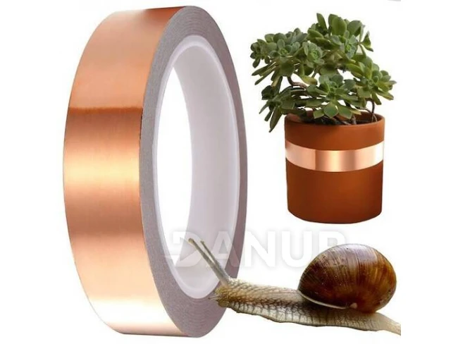 Páska proti slimákom - 10 m - medená