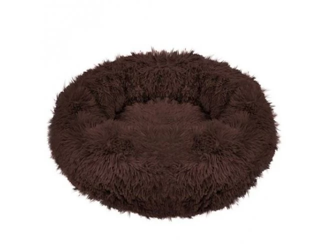 Pelech pre psa a mačky plyšový 50cm - hnedý