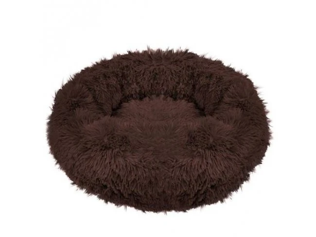 Pelech pre psa a mačky plyšový 60cm - hnedý