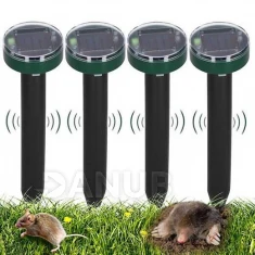 Solárny odpudzovač krtkov, hrabošov, kuny a iné hlodavce - 4 ks 