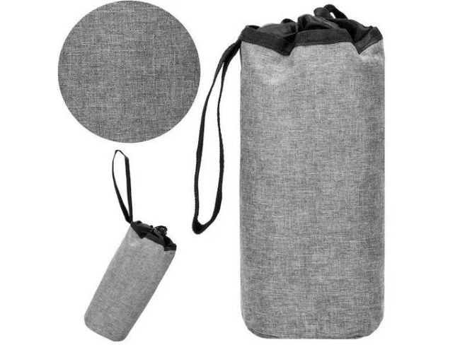 vrecko na hračky so sťahovacou šnúrkou - sivé