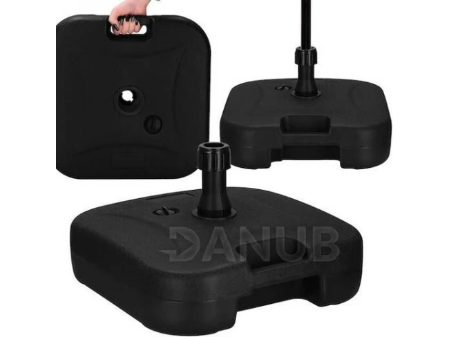 Základňa pre záhradný slnečník - 22L - čierna