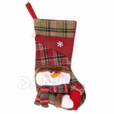 Vianočná čižma - Snehuliak