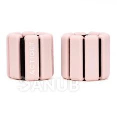 Závažia na ruky a nohy - 2x0,5kg - svetlo-ružové