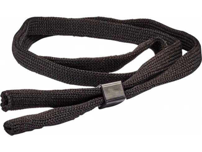 Šnúrky na okuliare čierne elastické čierne