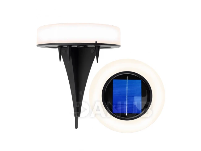 LED solárne záhradné svetlo 4000K IP44 Dusk Sensor