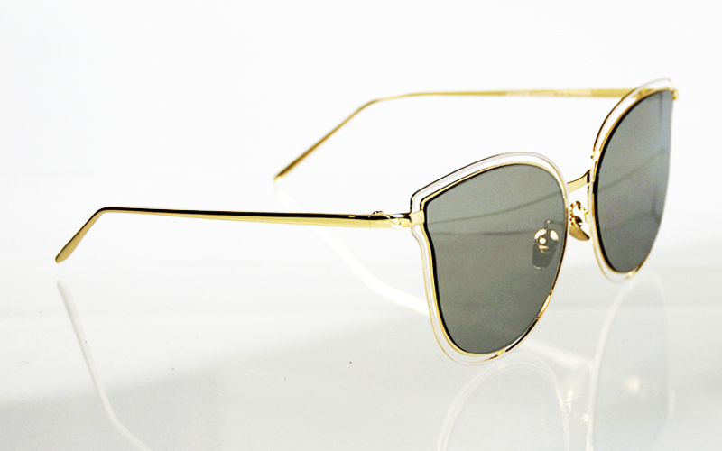 Dámske slnečné okuliare NOEMI LUXURY GOLD&WHITE