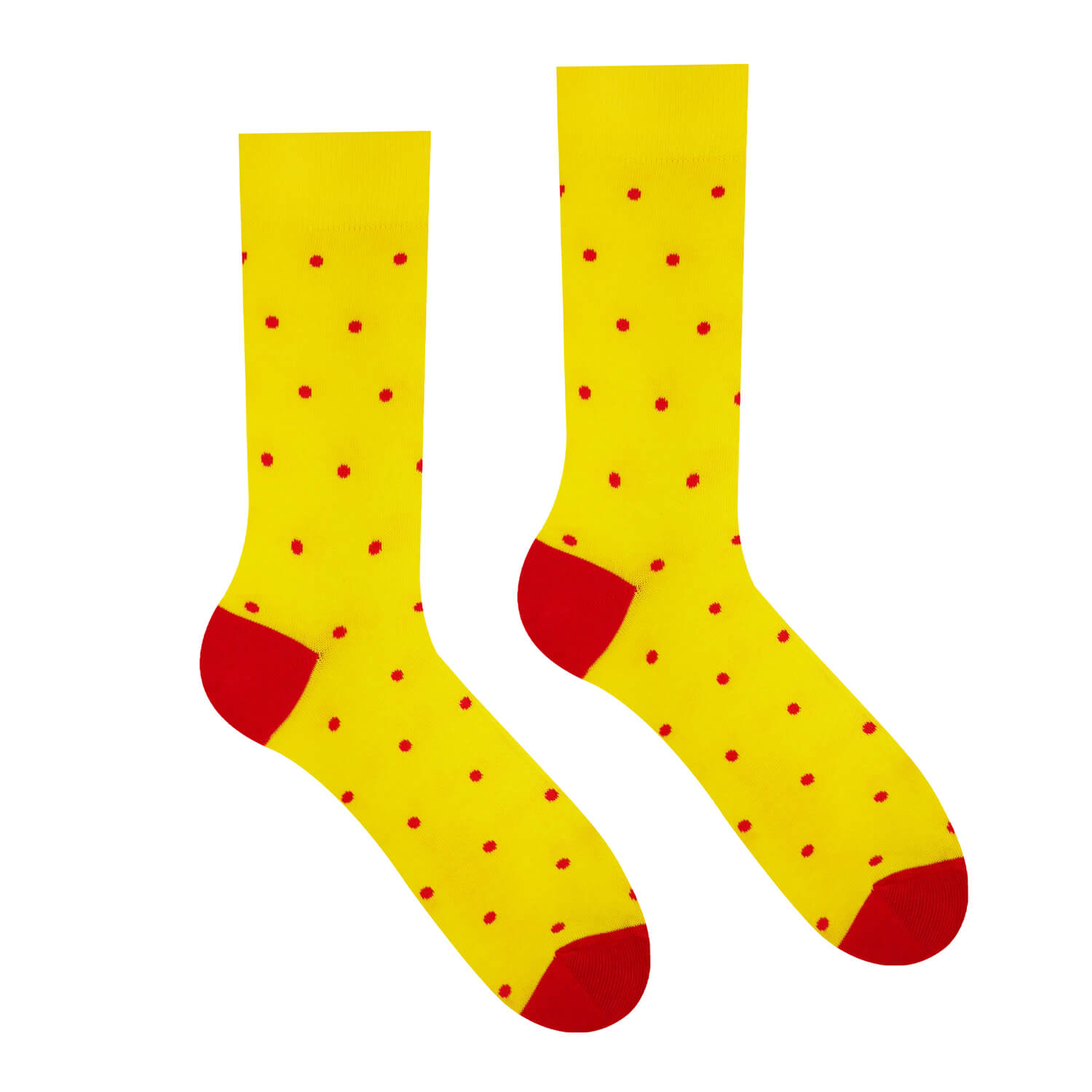 Veselé ponožky Žltý Gentleman - 43-46