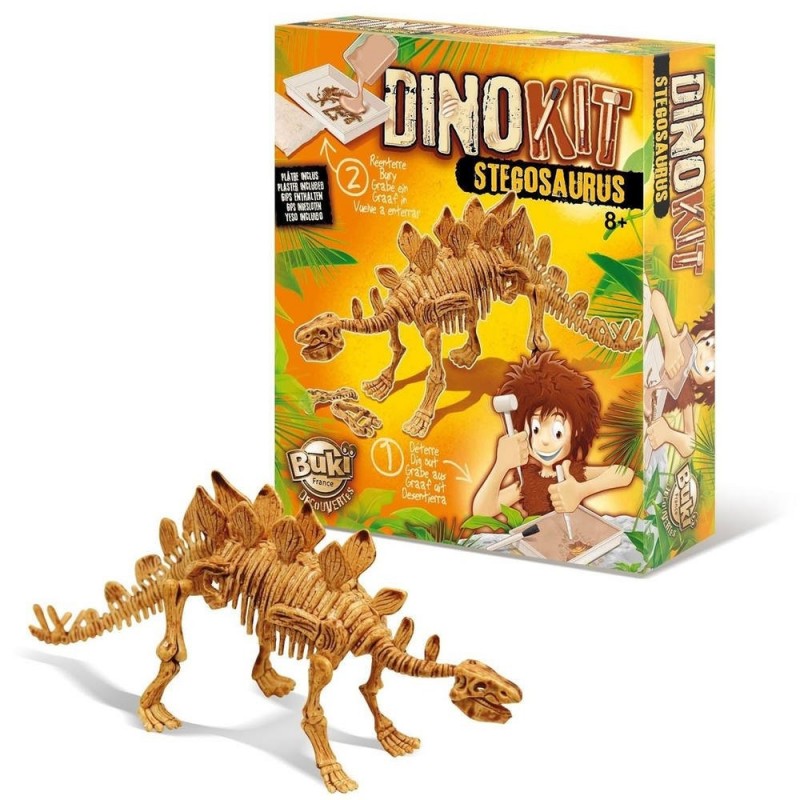 Vykop a objav dinosaura Stegosaurus